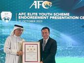 VFF recognised as professional class member in AFC's coach training convention