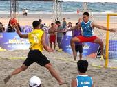 National beach handball draws 100 players for trophies