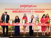 Vietjet opens Hà Nội - Melbourne route