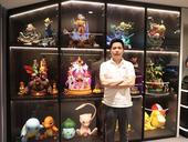 Manga figure hobbyist builds collection in smart home