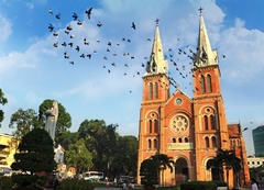 Grand old churches stand high in HCM City