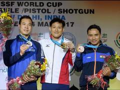 Vinh wins World Cup shooting silver