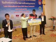 IM Minh grabs silver at Lao chess tourney