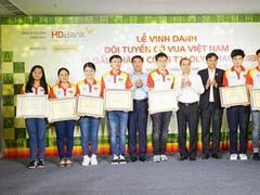 Việt Nam chess teams receive $25,000