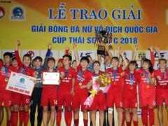 Phong Phú Hà Nam take national women’s football champ’s title