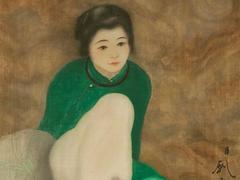 Painting by Vietnamese artist sets record at auction