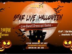 Star Live Halloween Indie Rock in HCMC