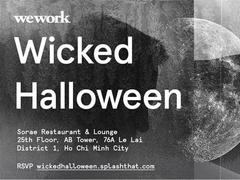 Wicked Halloween party at AB Tower