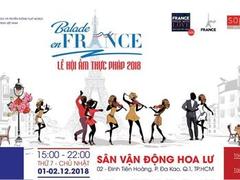 Balade en France food and wine event on Dec 1-2