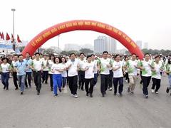 8,000 take part in Olympic Run Day, launch of Run for Peace