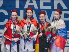 Vietnamese wins gold medal in junior world taekwondo