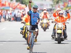 Sang takes his first win at HCM City cycling tour