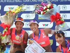Japan win FIVB Tuần Châu-Hạ Long Opens 2018