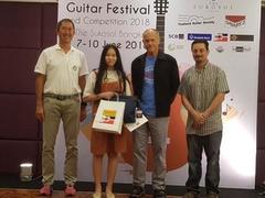 Vietnamese student tops regional guitar competition