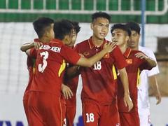 Việt Nam U19 team beat Meizhou Meixian Techand