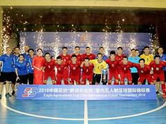 Việt Nam become runners-up of CFA international futsal event