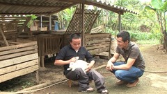 Brittle-boned man reaps success with self-taught rabbit trade