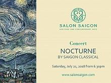 The Nocturne classical music concert at Salon Saigon