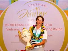 Australian golfer wins VJO golf tournament 2018