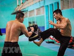 Pencak silat martial artists kicking high for the top spots at Asian Games