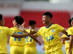 SLNA beat Sài Gòn FC at final round of National U15 Football Champ