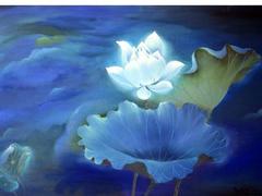 Art exhibition focusing on the lotus opens in HCM City