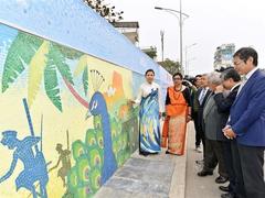 Mosaic reflecting Sri Lankan nature, culture inaugurated