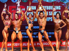 Việt Nam win nine golds at Asian bodybuilding championship