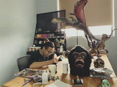 Workshop creates science-fiction monsters