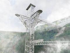 Glass-bottomed suspension bridge opens in Sa Pa