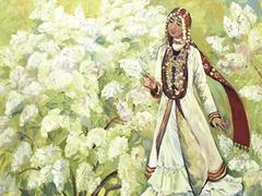 Paintings on Russian wedding ceremonies displayed