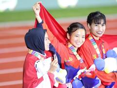 Tiny Oanh stands tall for Việt Nam at SEA Games