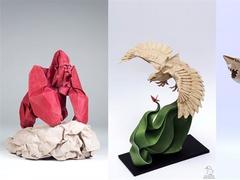 Artist gives origami his all