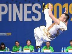 Wushu, weightlifting take SEA Games golds