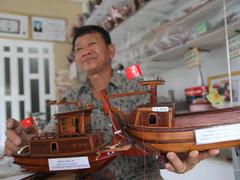 Former fisherman fashions fantastic flotilla