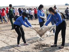 Young people get stuck in and volunteer