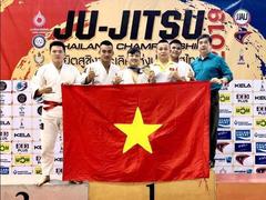 Việt Nam wins gold medal at Ju-Jitsu Thailand Open