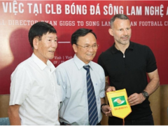 Football legend Ryan Giggs visits SLNA FC