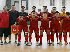 Việt Nam U20 beat Mes Sungun of Iran in futsal friendly match
