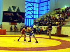 Wrestling tournament for young athletes held in Tuyên Quang