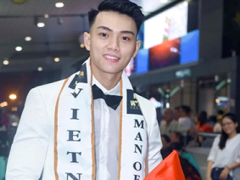 Fashion model attends Man of the World 2019