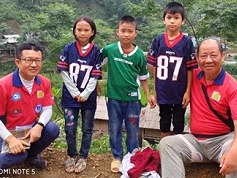 South Korean group walks to remote villages, handing out scholarships to poor kids