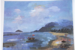 VN student’s painting exhibited in Japan