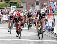 Thật second in Belgian cycling event