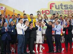Thái Sơn Nam triumph in national futsal tournament