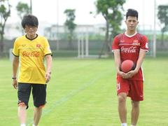 Korean sports health expert works gives footballers helping hand