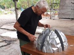 French sculptor realises dream in Việt Nam