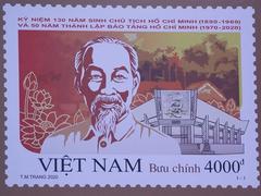 Special stamp released to commemorate President Hồ