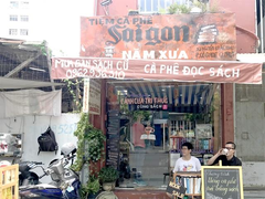 Give a book, receive a free coffee at Old Saigon Cafe