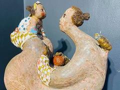 Art club members promote ceramic art through new exhibit